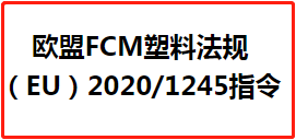 【更新】欧盟FCM塑料法规（EU）2020/1245指令发布